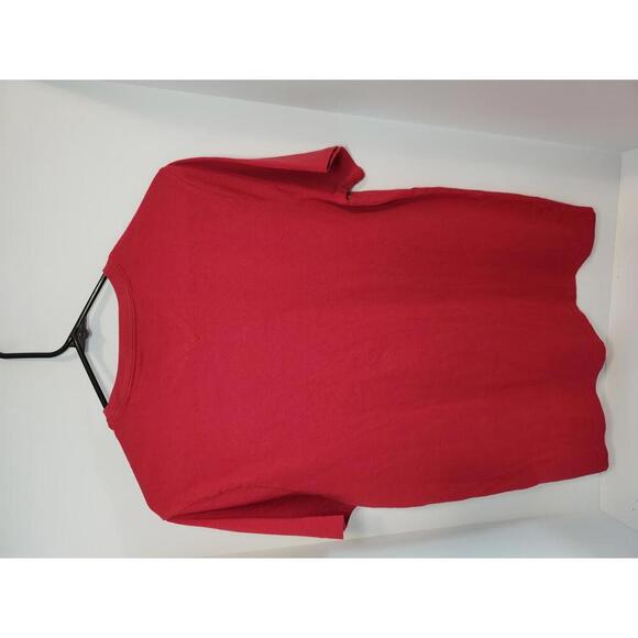 Tommy Hilfiger Men's Red T-Shirt - Size Medium - Picture 3 of 4